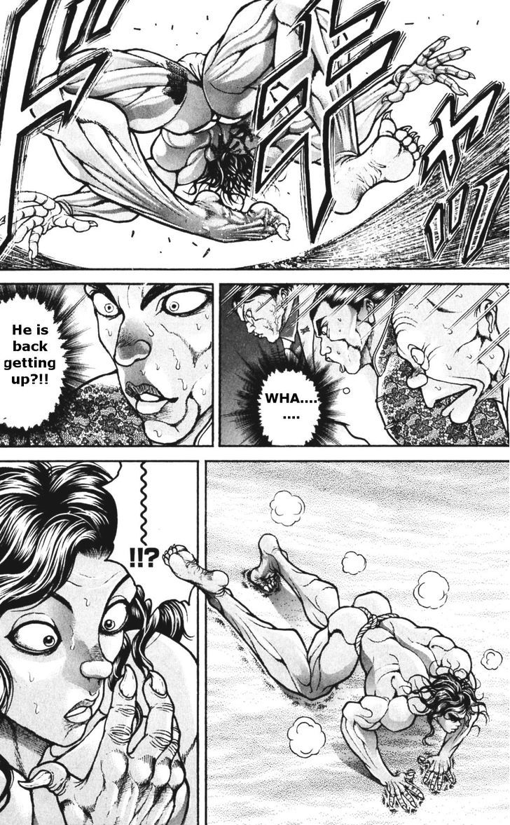 Hanma Baki Chapter 21.168 page 15 - Vol.21 Chapter 168: First Confrontation