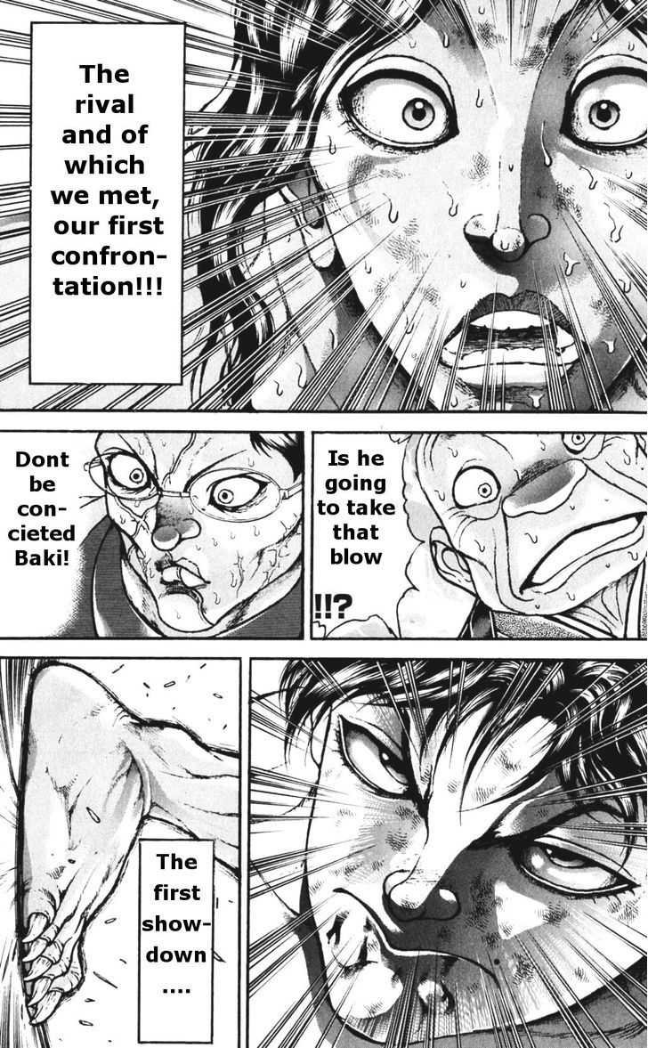 Hanma Baki Chapter 21.168 page 19 - Vol.21 Chapter 168: First Confrontation