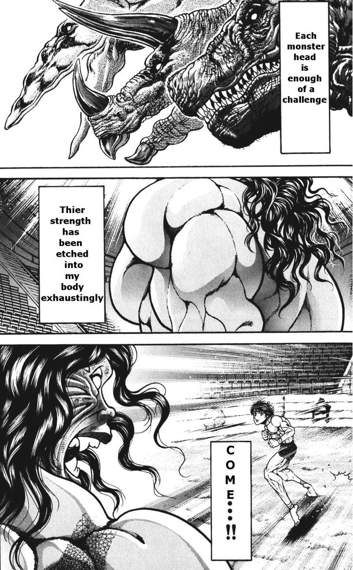 Hanma Baki Chapter 21.168 page 6 - Vol.21 Chapter 168: First Confrontation