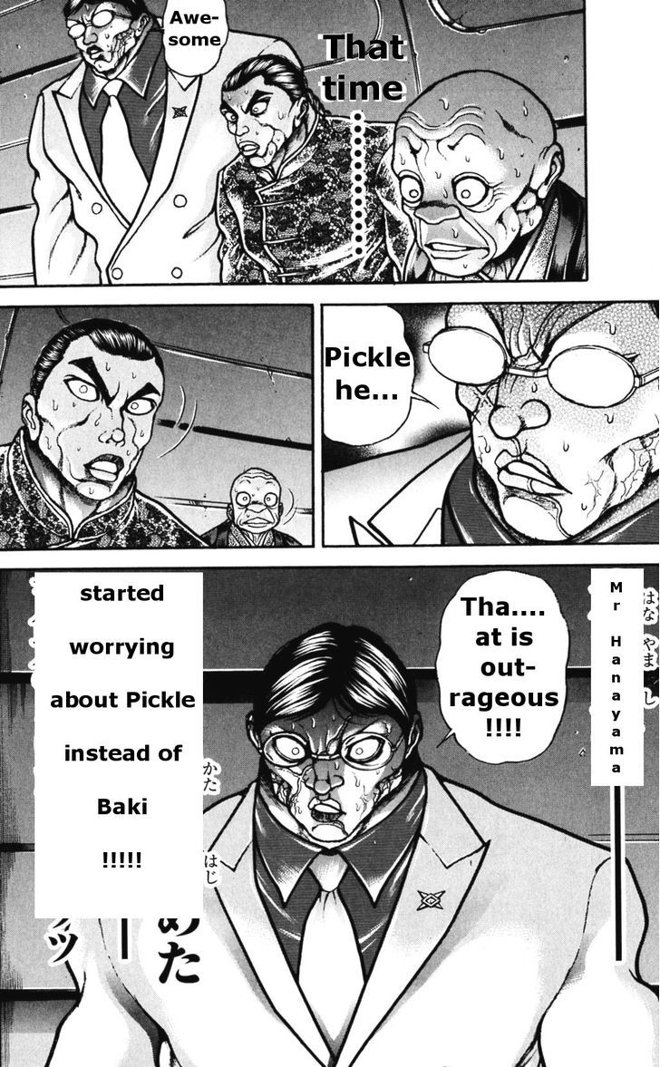 Hanma Baki Chapter 21.169 page 18 - Vol.21 Chapter 169: Start