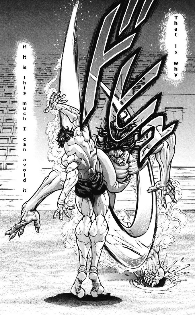 Hanma Baki Chapter 21.172 page 16 - Vol.21 Chapter 172: Ganmi