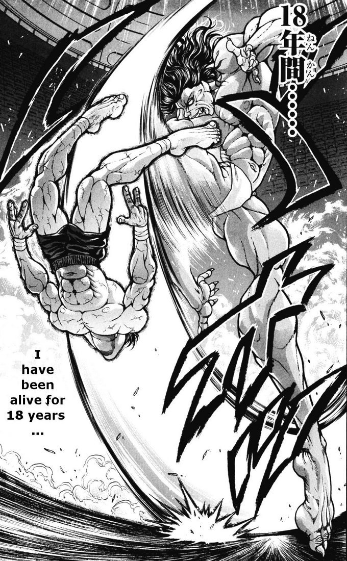 Hanma Baki Chapter 21.172 page 5 - Vol.21 Chapter 172: Ganmi
