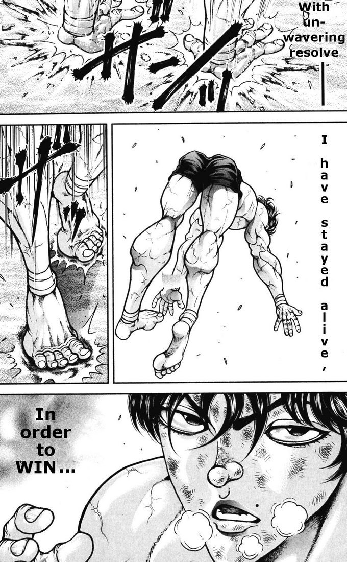 Hanma Baki Chapter 21.172 page 6 - Vol.21 Chapter 172: Ganmi
