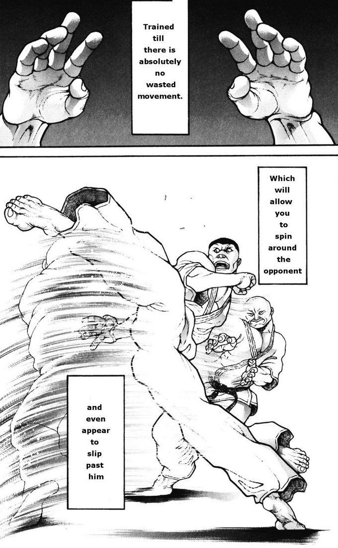 Hanma Baki Chapter 21.173 page 13 - Vol.21 Chapter 173: Like a butterfly