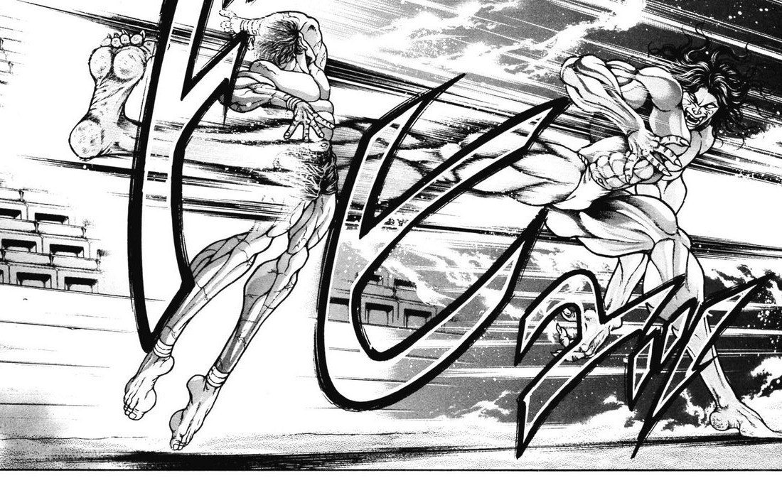 Hanma Baki Chapter 21.173 page 14 - Vol.21 Chapter 173: Like a butterfly