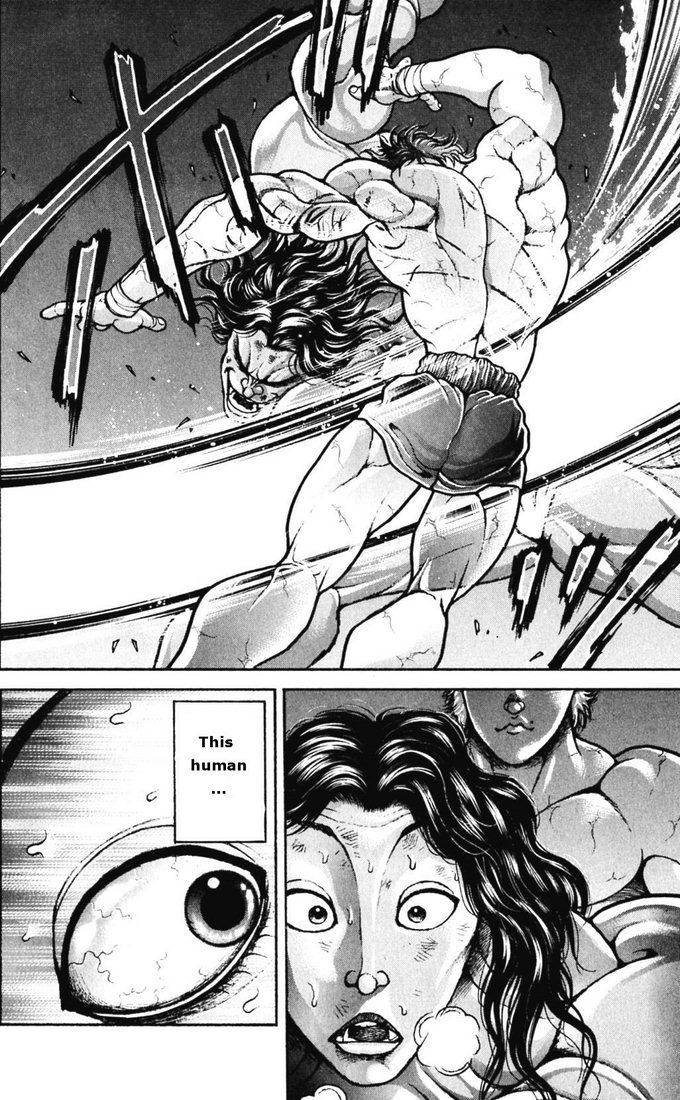 Hanma Baki Chapter 21.173 page 15 - Vol.21 Chapter 173: Like a butterfly