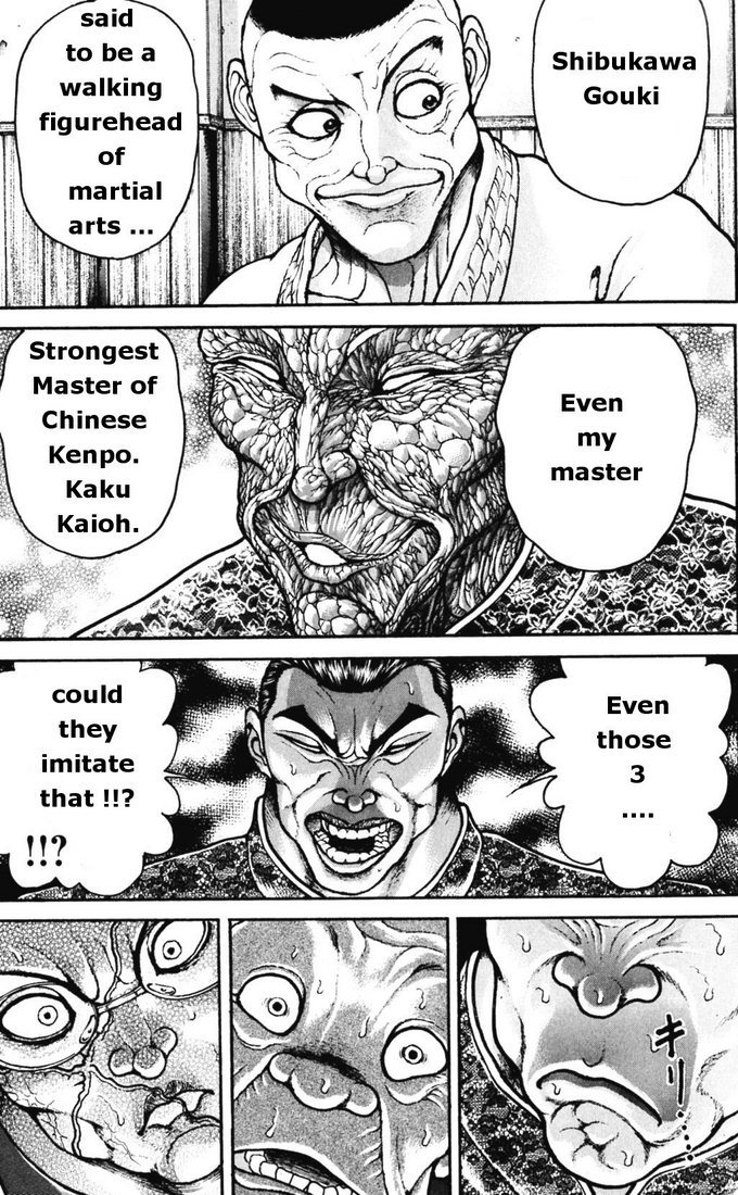 Hanma Baki Chapter 21.173 page 18 - Vol.21 Chapter 173: Like a butterfly