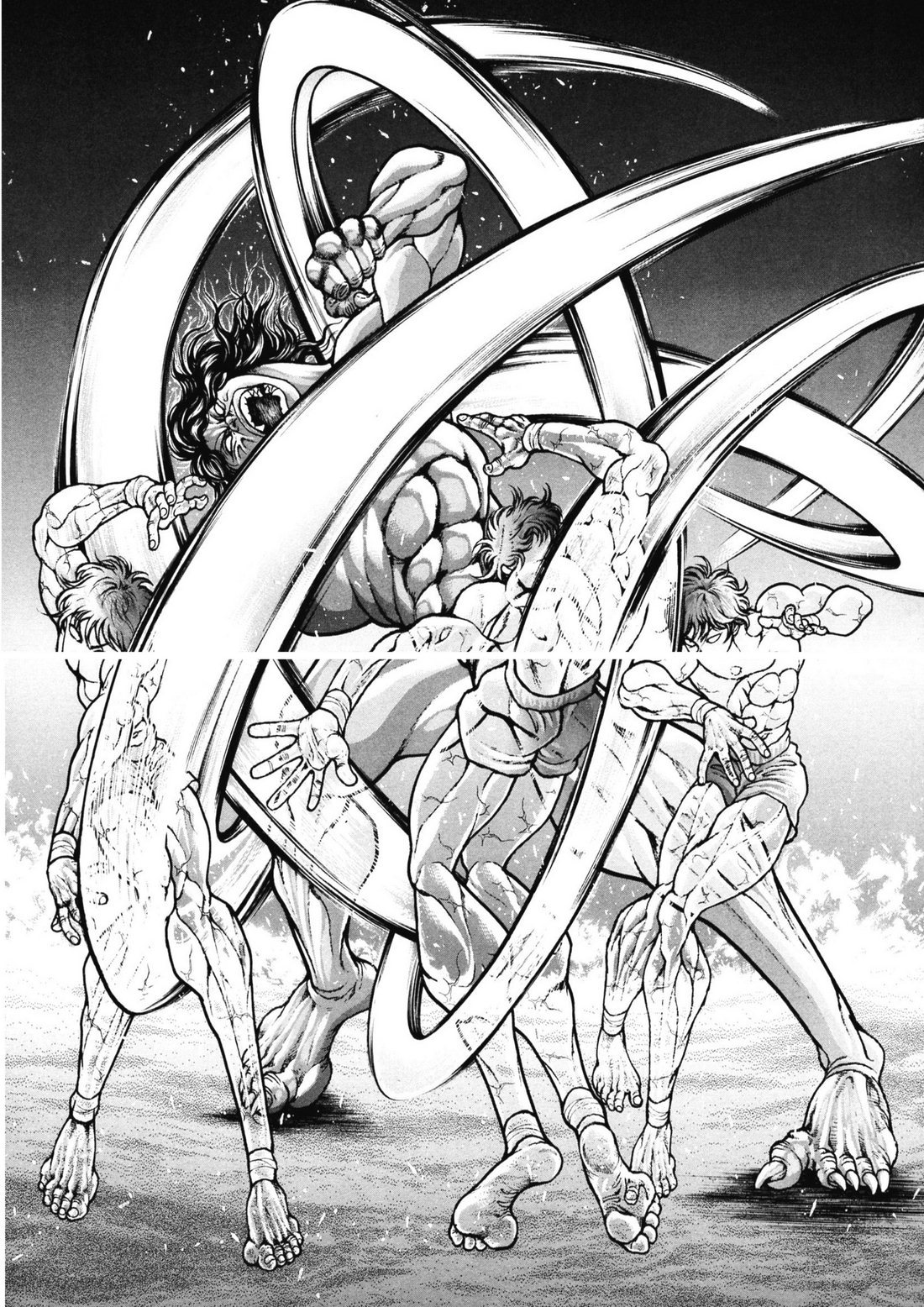Hanma Baki Chapter 21.173 page 19 - Vol.21 Chapter 173: Like a butterfly
