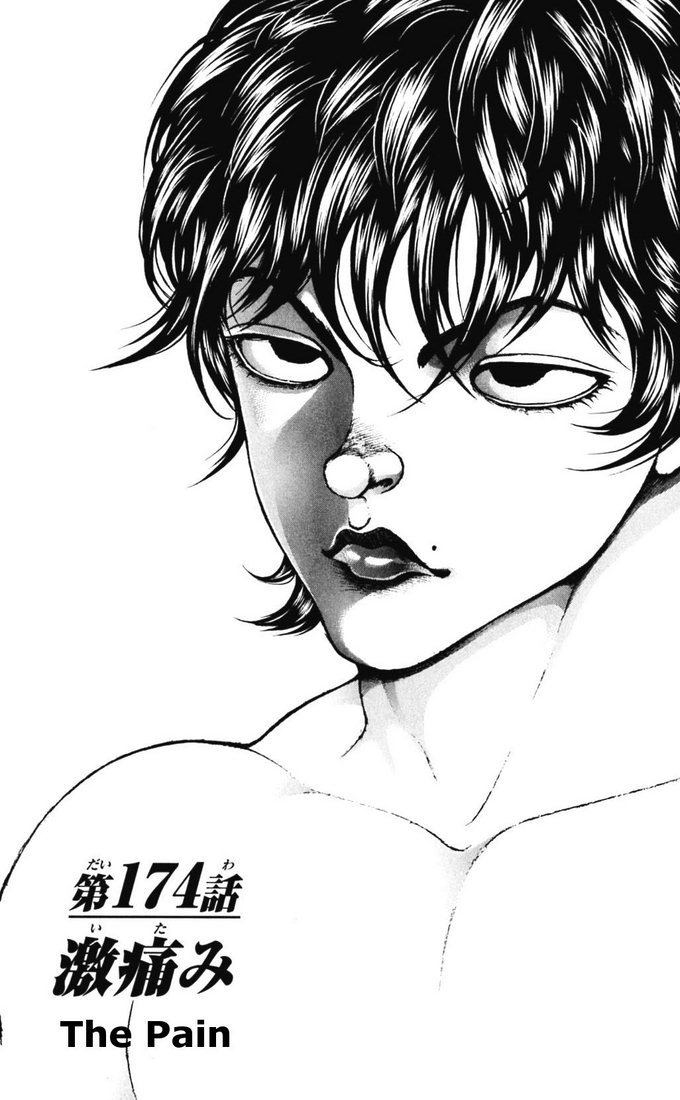 Hanma Baki Chapter 21.174 page 1 - Vol.21 Chapter 174: The Pain