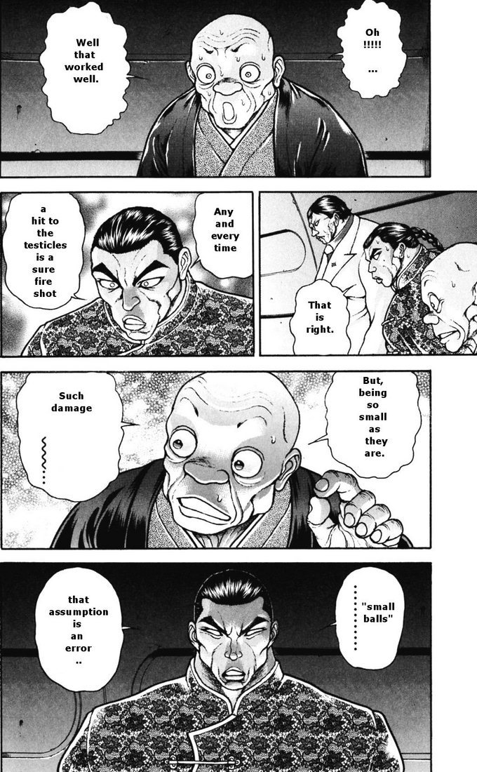 Hanma Baki Chapter 21.174 page 10 - Vol.21 Chapter 174: The Pain