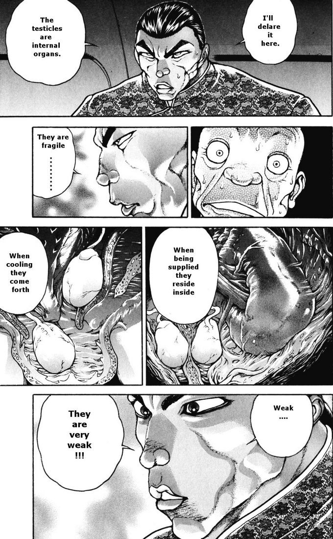 Hanma Baki Chapter 21.174 page 11 - Vol.21 Chapter 174: The Pain