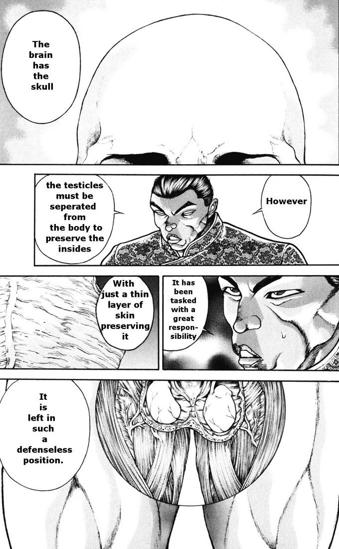 Hanma Baki Chapter 21.174 page 13 - Vol.21 Chapter 174: The Pain