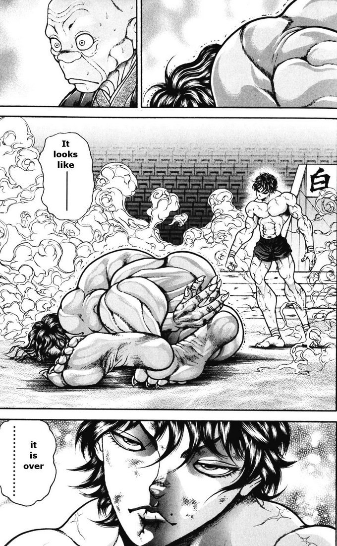 Hanma Baki Chapter 21.174 page 15 - Vol.21 Chapter 174: The Pain