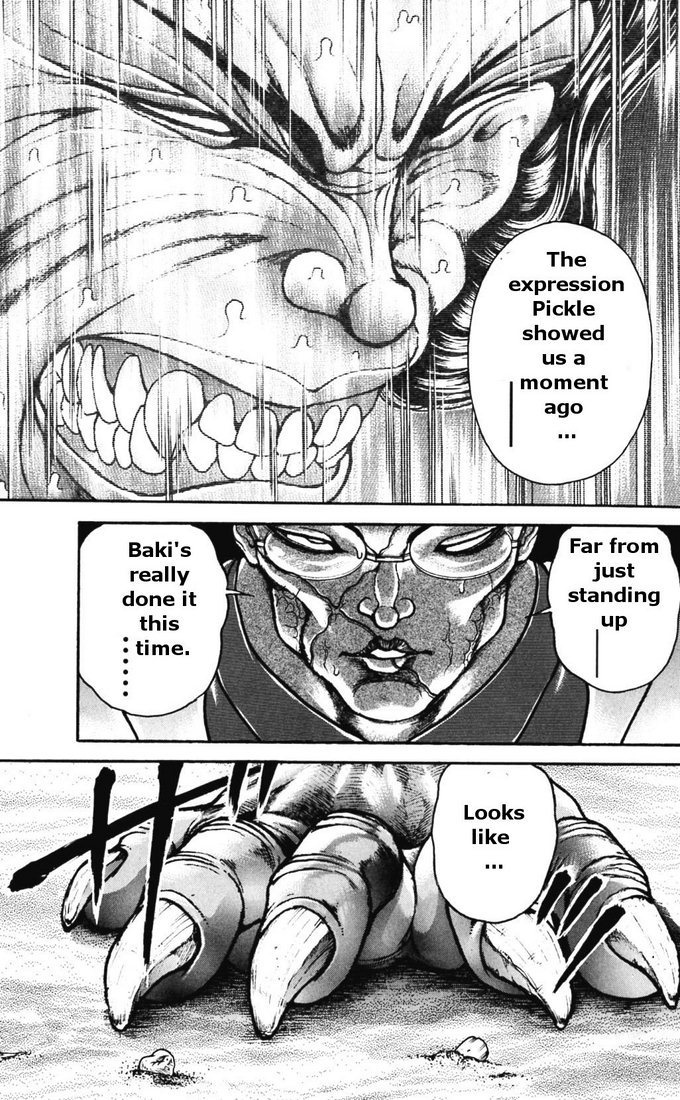 Hanma Baki Chapter 21.174 page 19 - Vol.21 Chapter 174: The Pain