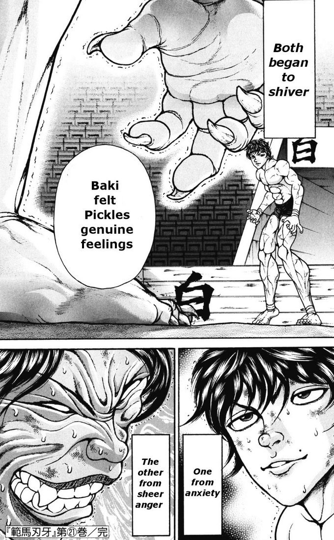 Hanma Baki Chapter 21.174 page 20 - Vol.21 Chapter 174: The Pain