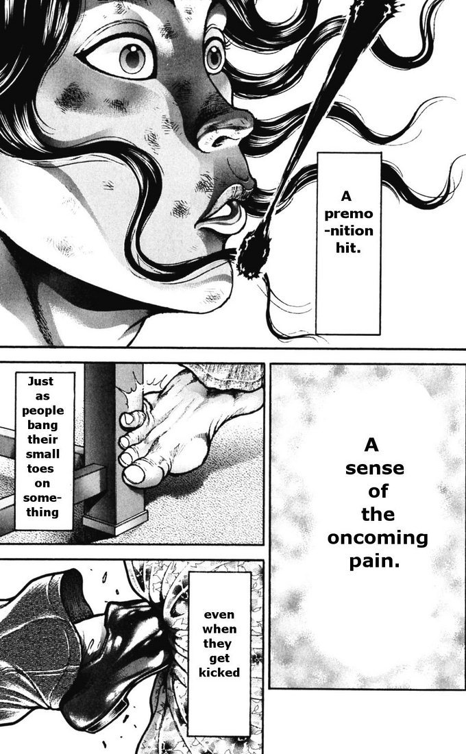 Hanma Baki Chapter 21.174 page 3 - Vol.21 Chapter 174: The Pain