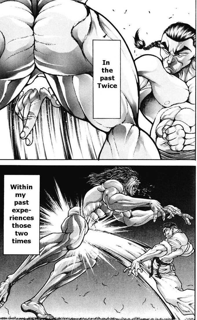 Hanma Baki Chapter 21.174 page 5 - Vol.21 Chapter 174: The Pain