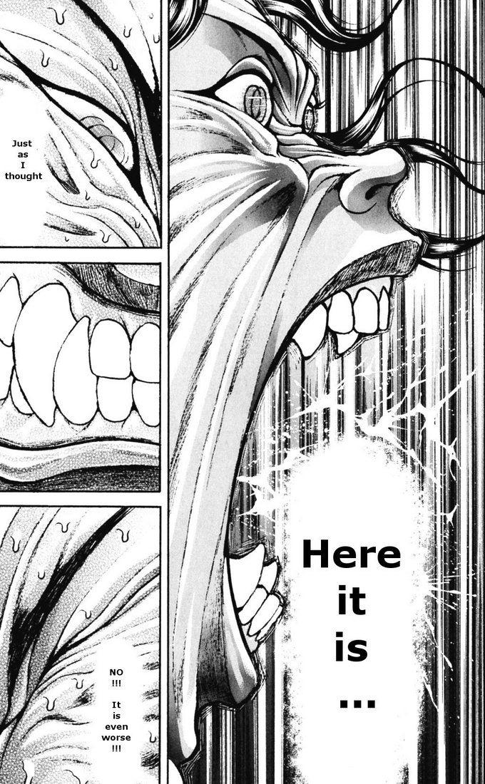 Hanma Baki Chapter 21.174 page 7 - Vol.21 Chapter 174: The Pain