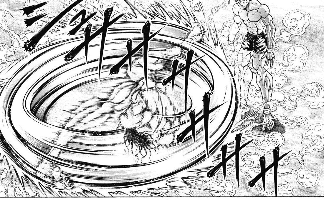 Hanma Baki Chapter 21.174 page 9 - Vol.21 Chapter 174: The Pain