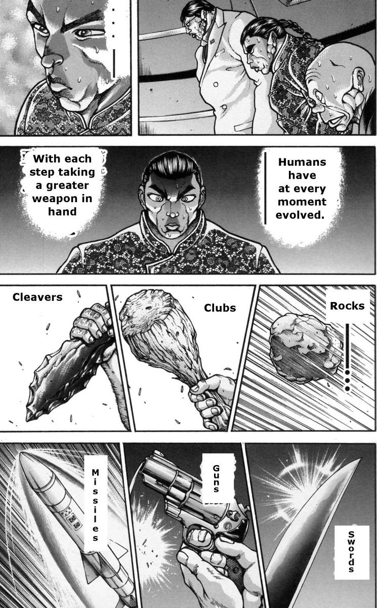 Hanma Baki Chapter 22.176 page 5 - Vol.22 Chapter 176: That Which We Lost