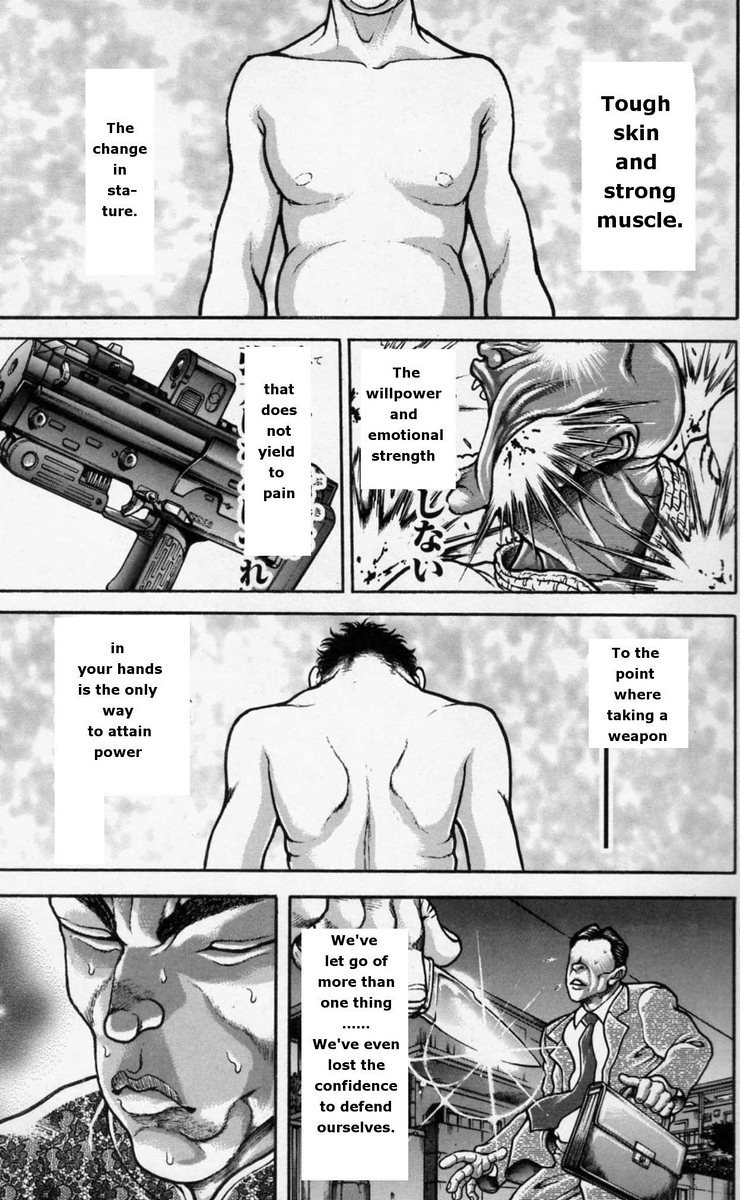 Hanma Baki Chapter 22.176 page 7 - Vol.22 Chapter 176: That Which We Lost