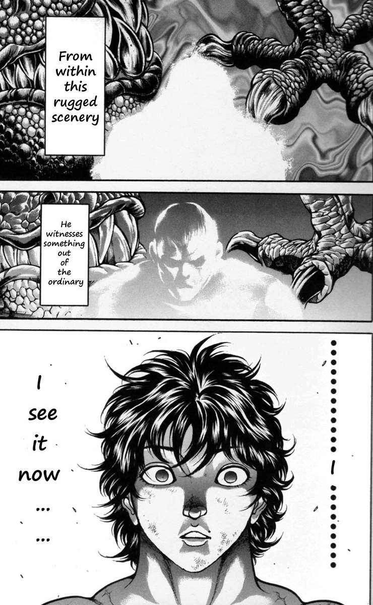Hanma Baki Chapter 22.177 page 18 - Vol.22 Chapter 177: Veteran Flaws