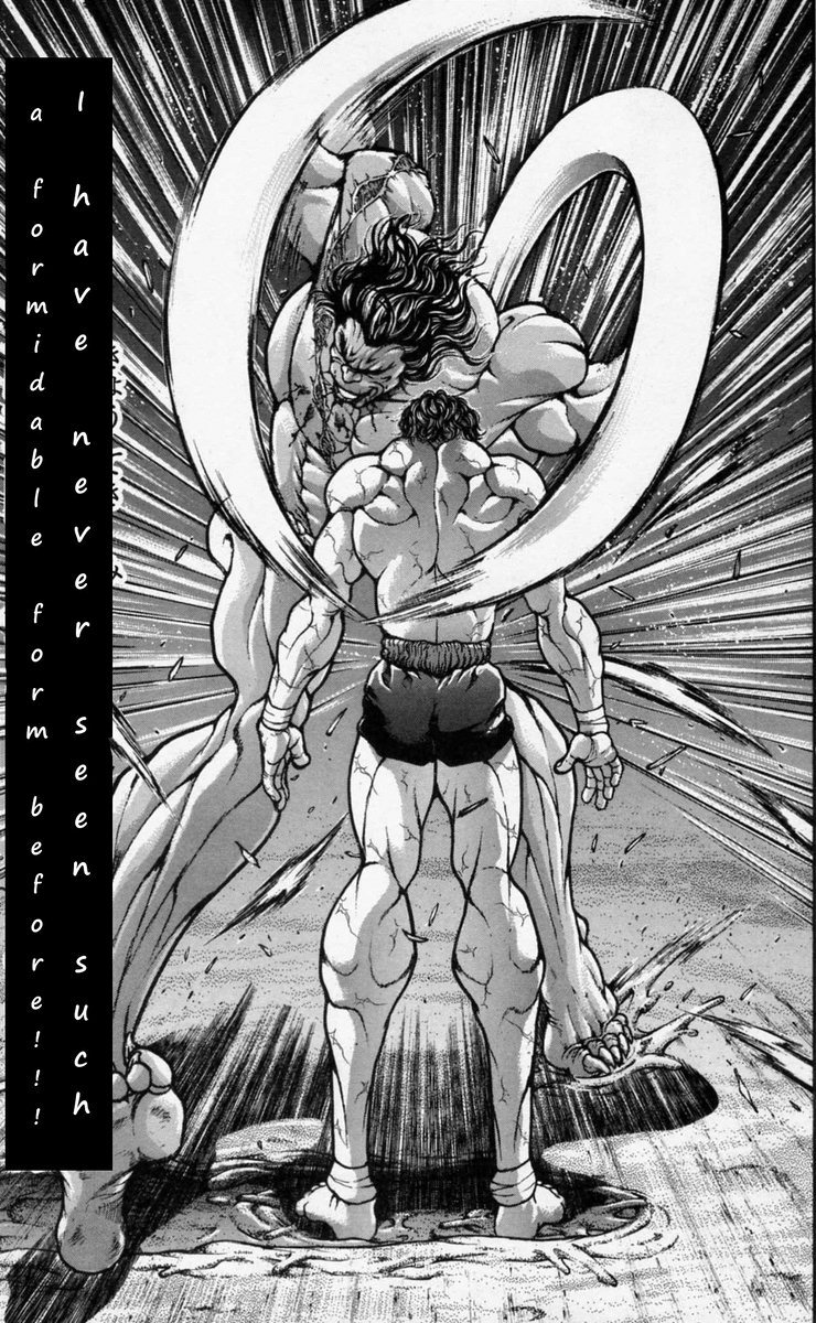Hanma Baki Chapter 22.177 page 22 - Vol.22 Chapter 177: Veteran Flaws