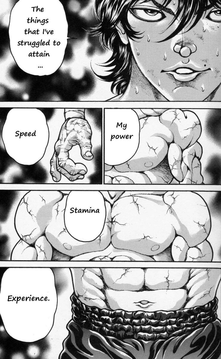 Hanma Baki Chapter 22.177 page 4 - Vol.22 Chapter 177: Veteran Flaws