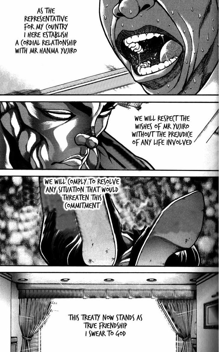 Hanma Baki Chapter 22.182 page 11 - Vol.22 Chapter 182: Friendship treaty