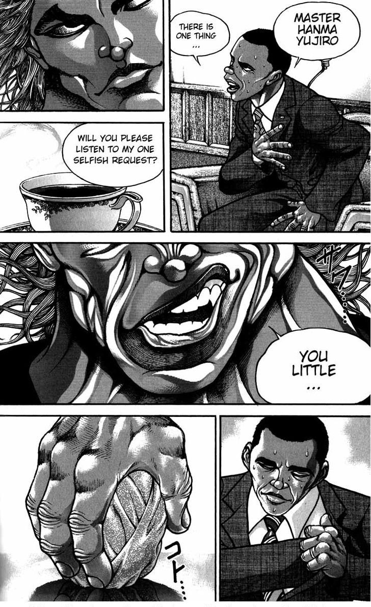 Hanma Baki Chapter 22.182 page 14 - Vol.22 Chapter 182: Friendship treaty
