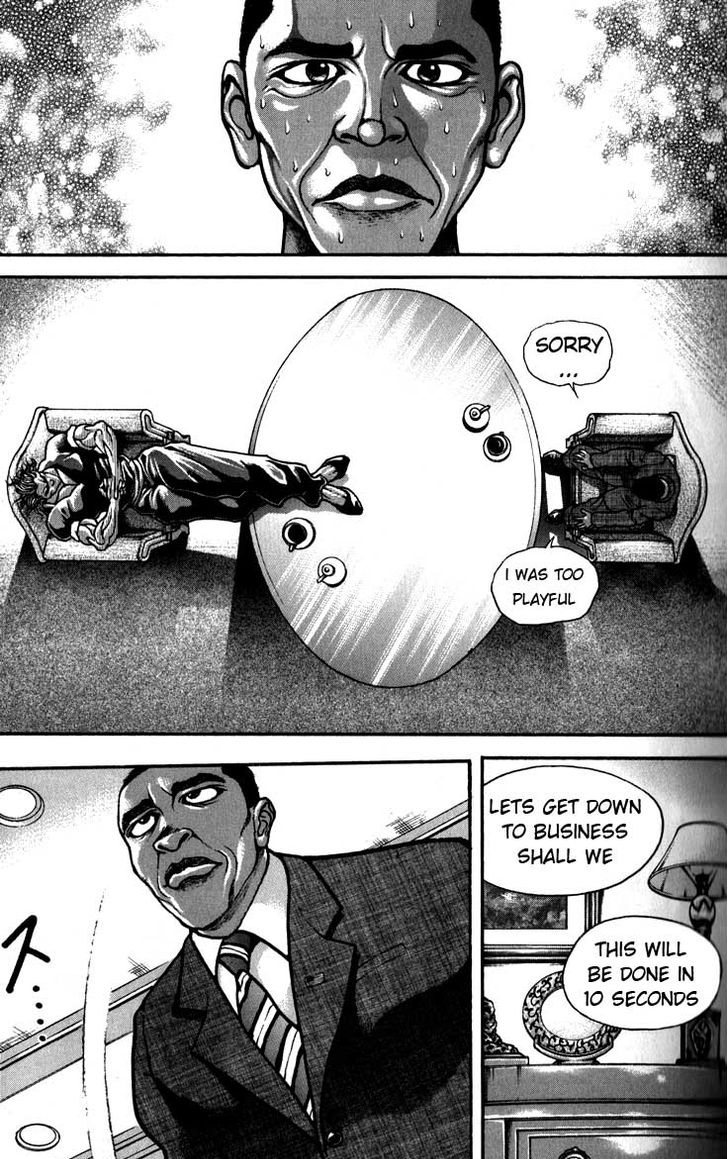Hanma Baki Chapter 22.182 page 9 - Vol.22 Chapter 182: Friendship treaty