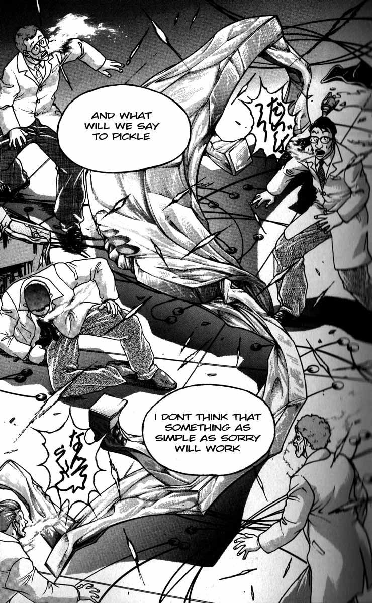 Hanma Baki Chapter 23.185 page 14 - Vol.23 Chapter 185: Pickle's true place