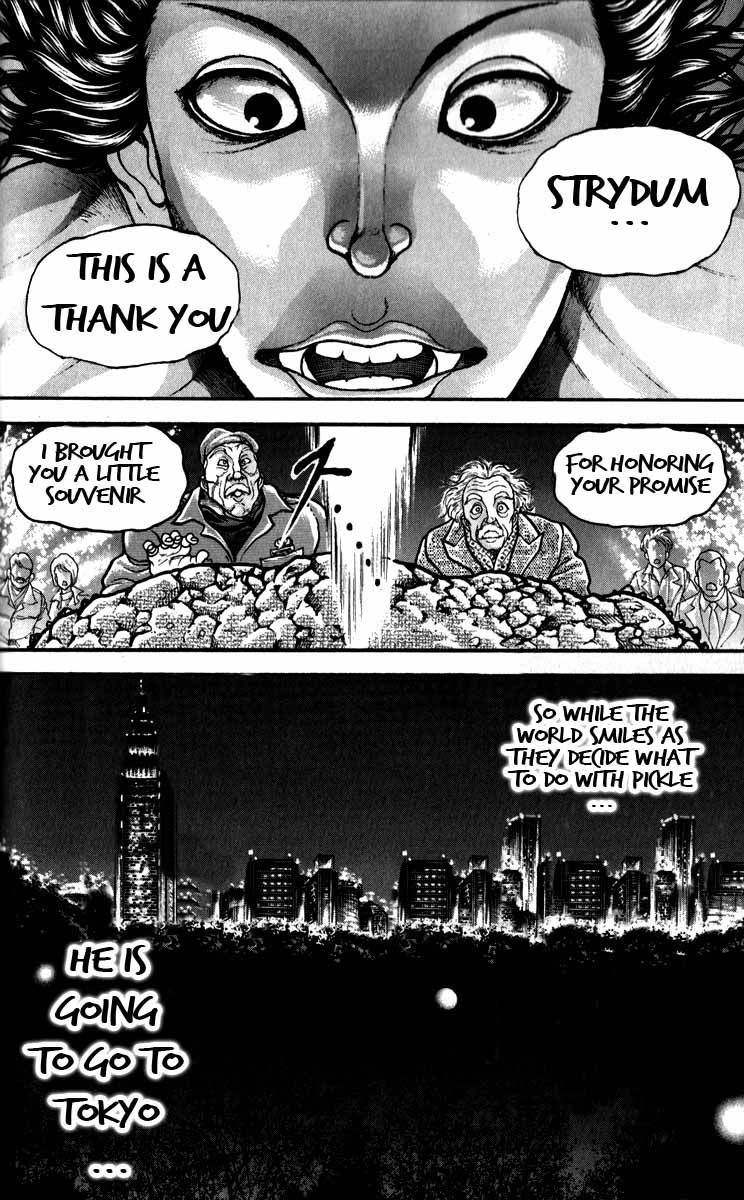 Hanma Baki Chapter 23.185 page 19 - Vol.23 Chapter 185: Pickle's true place