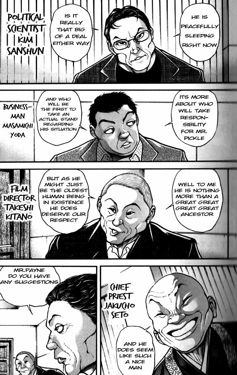 Hanma Baki Chapter 23.185 page 4 - Vol.23 Chapter 185: Pickle's true place