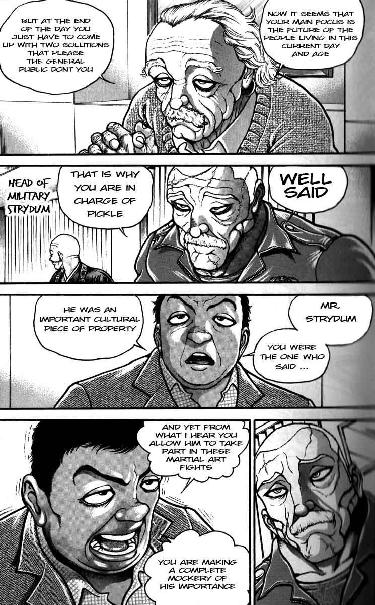 Hanma Baki Chapter 23.185 page 6 - Vol.23 Chapter 185: Pickle's true place