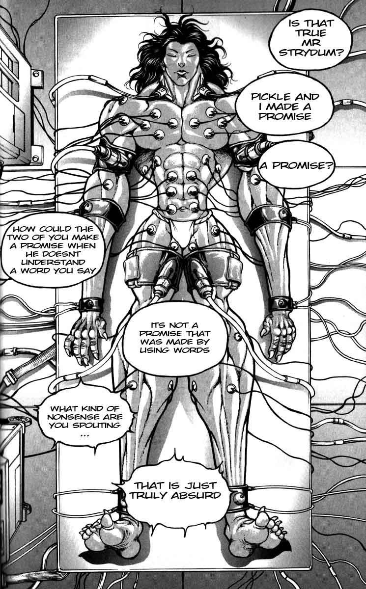 Hanma Baki Chapter 23.185 page 7 - Vol.23 Chapter 185: Pickle's true place