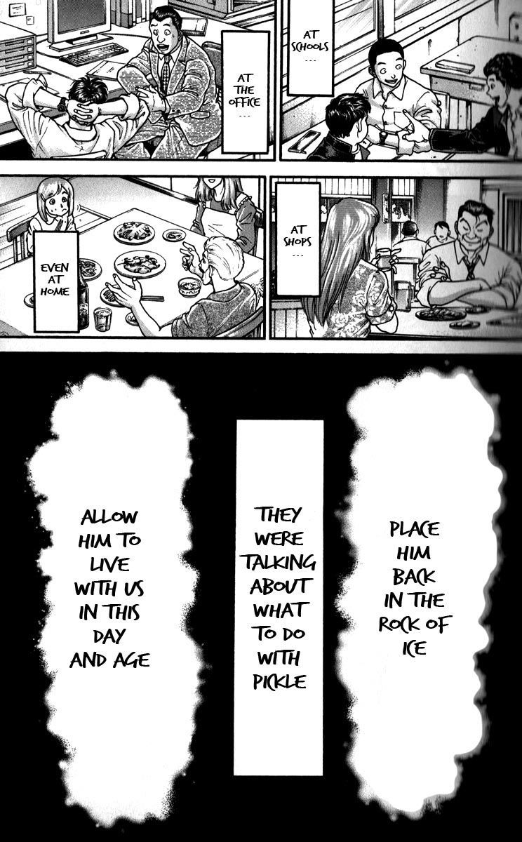 Hanma Baki Chapter 23.185 page 8 - Vol.23 Chapter 185: Pickle's true place