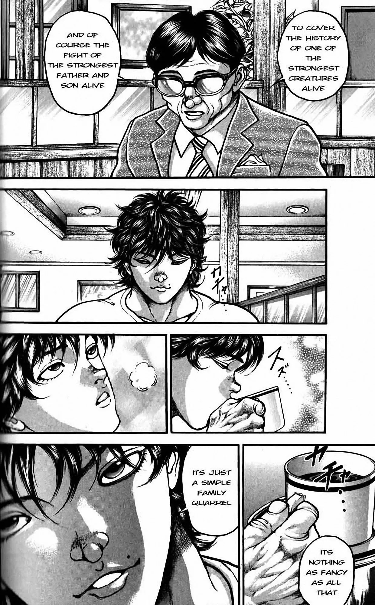 Hanma Baki Chapter 23.189 page 10 - Vol.23 Chapter 189: The love of the cunning