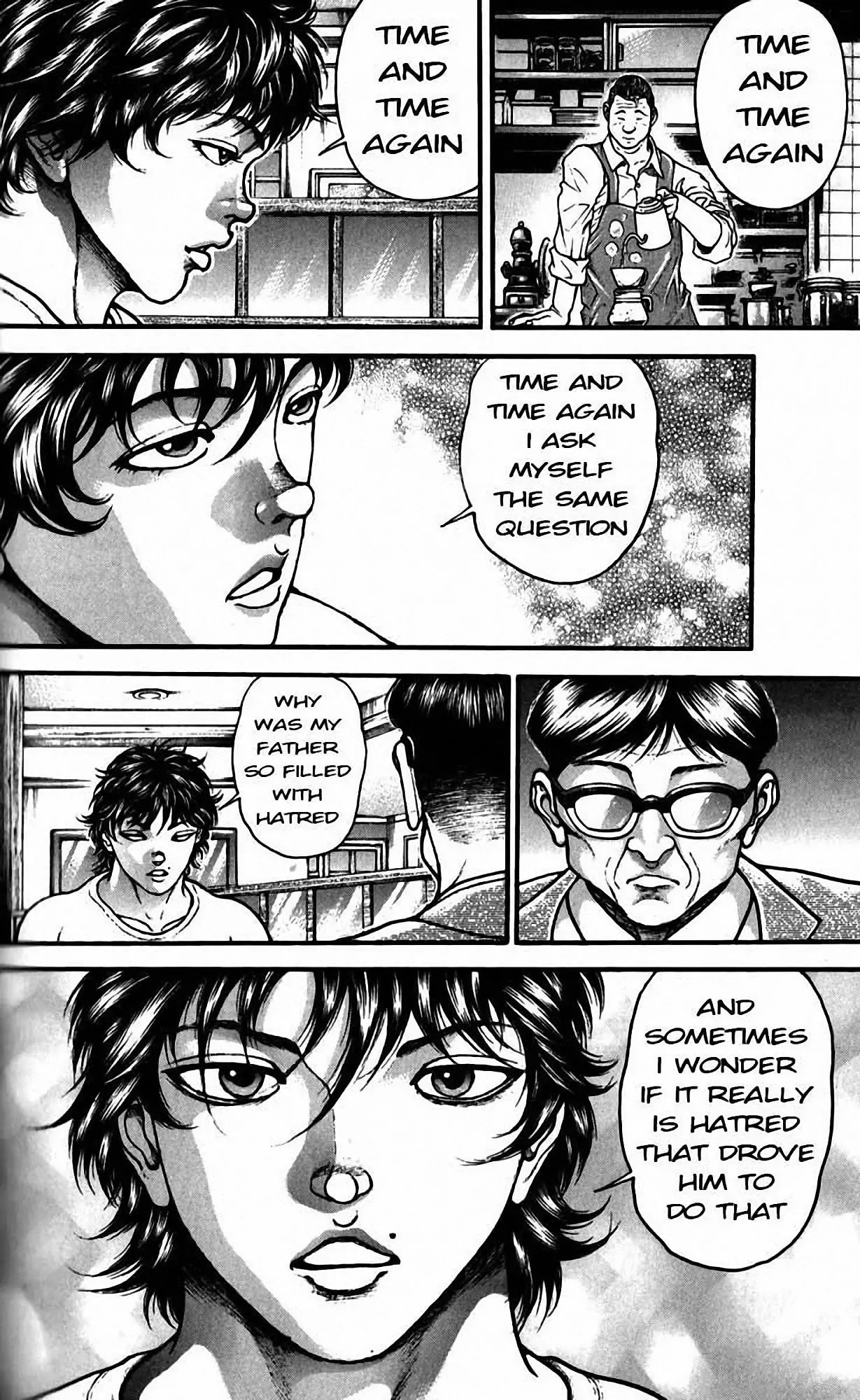 Hanma Baki Chapter 23.189 page 12 - Vol.23 Chapter 189: The love of the cunning