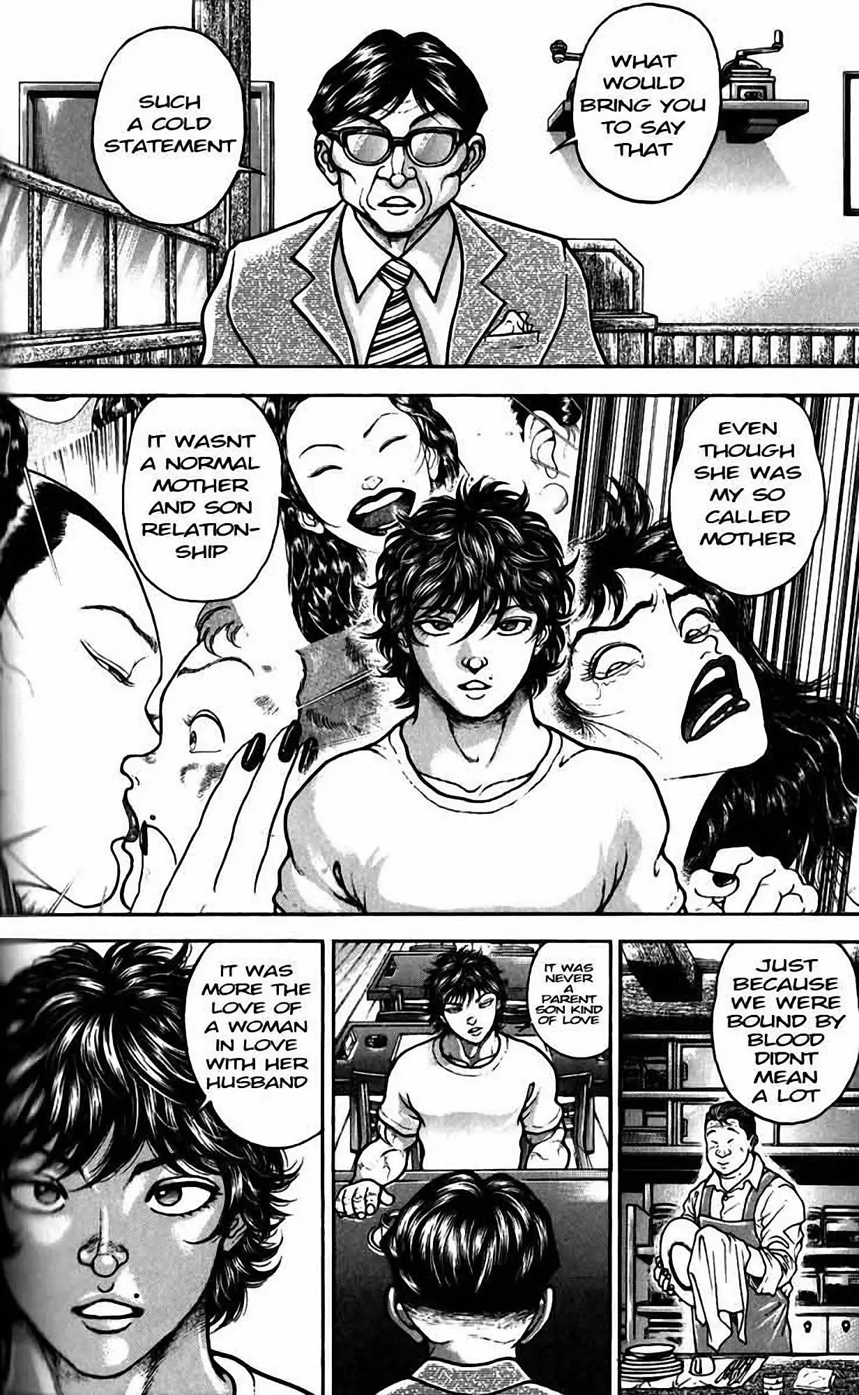 Hanma Baki Chapter 23.189 page 14 - Vol.23 Chapter 189: The love of the cunning