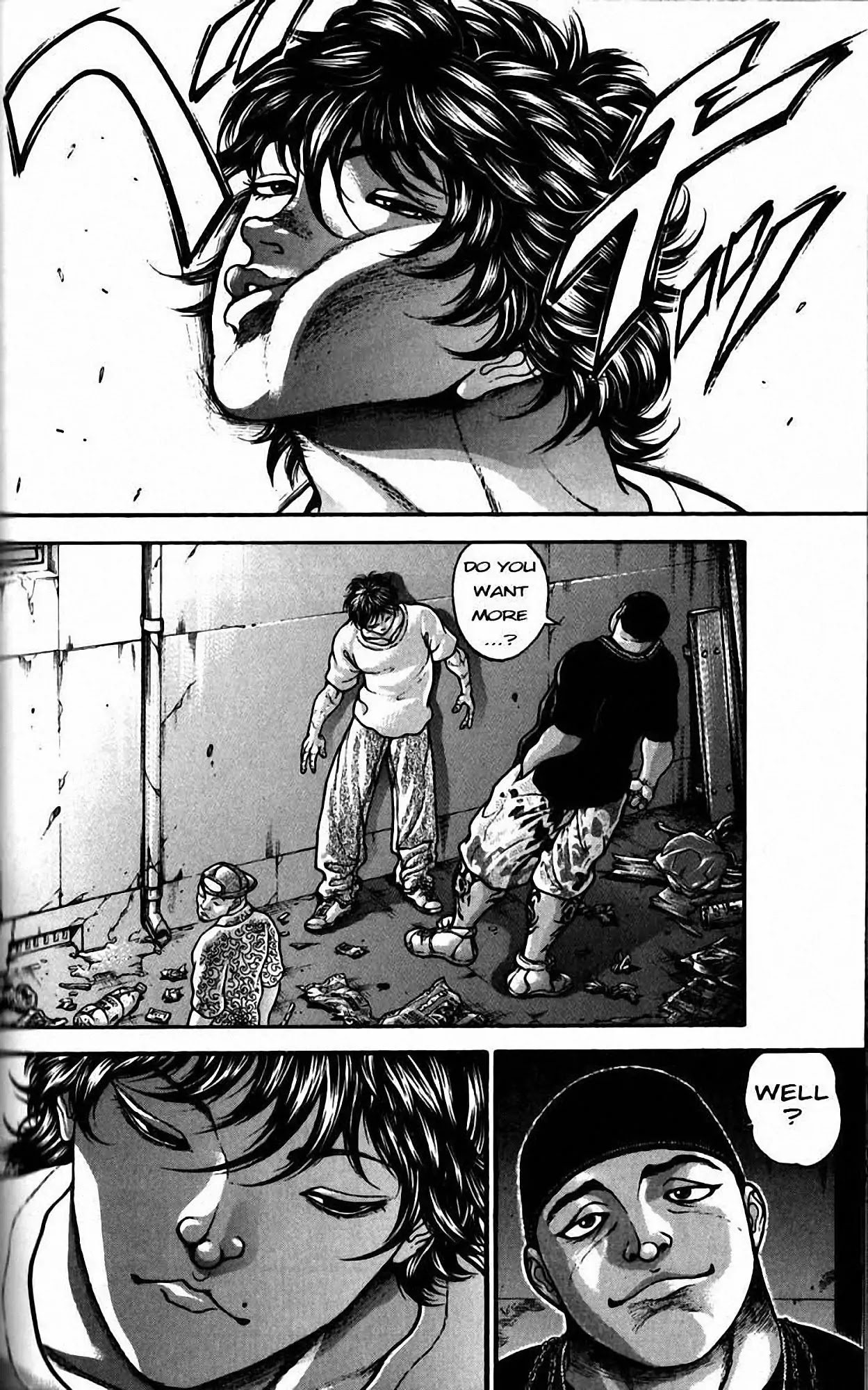 Hanma Baki Chapter 23.189 page 2 - Vol.23 Chapter 189: The love of the cunning