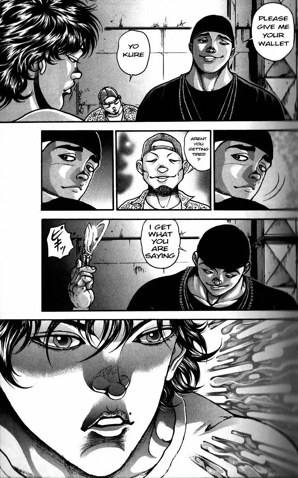 Hanma Baki Chapter 23.189 page 3 - Vol.23 Chapter 189: The love of the cunning
