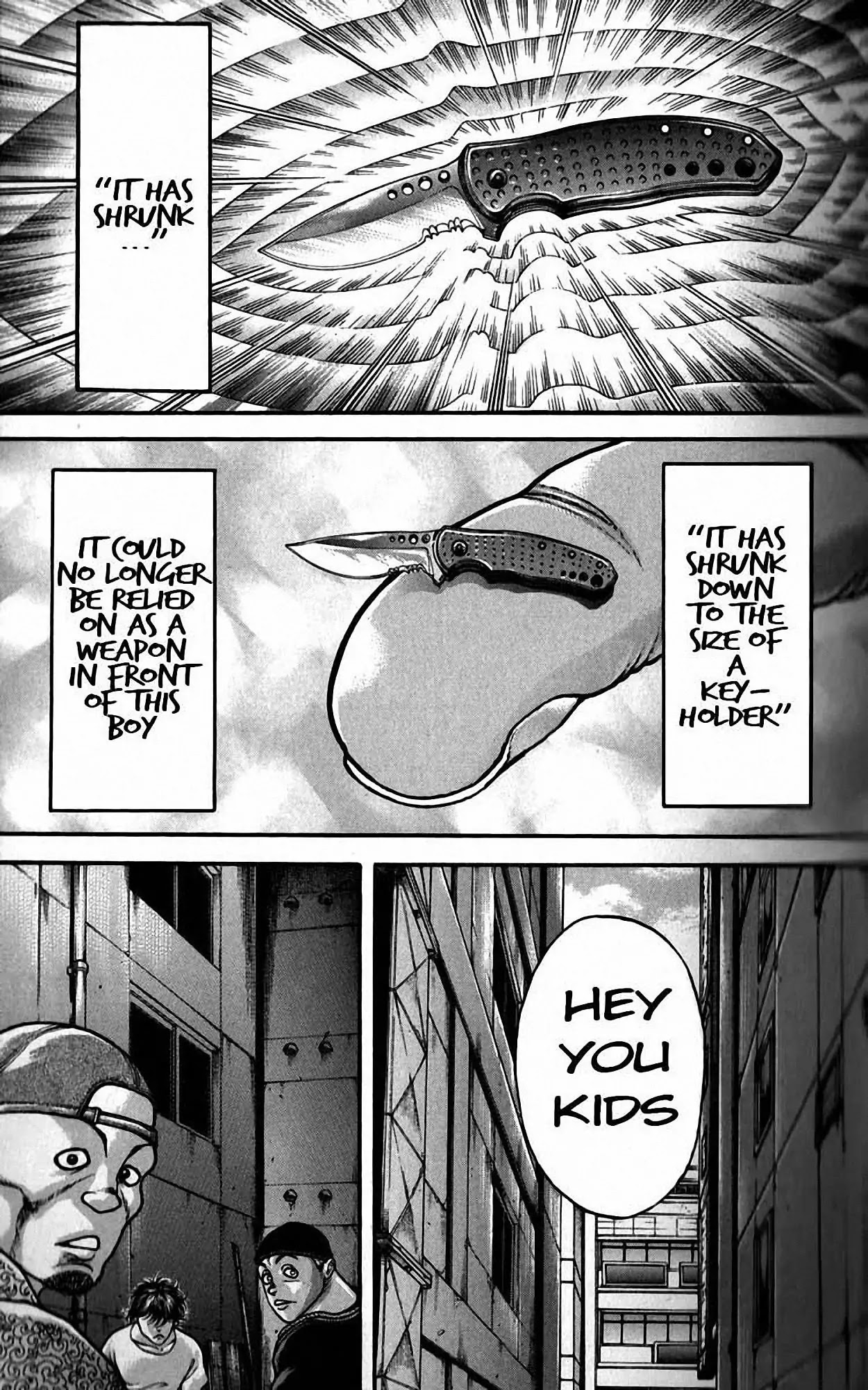Hanma Baki Chapter 23.189 page 5 - Vol.23 Chapter 189: The love of the cunning
