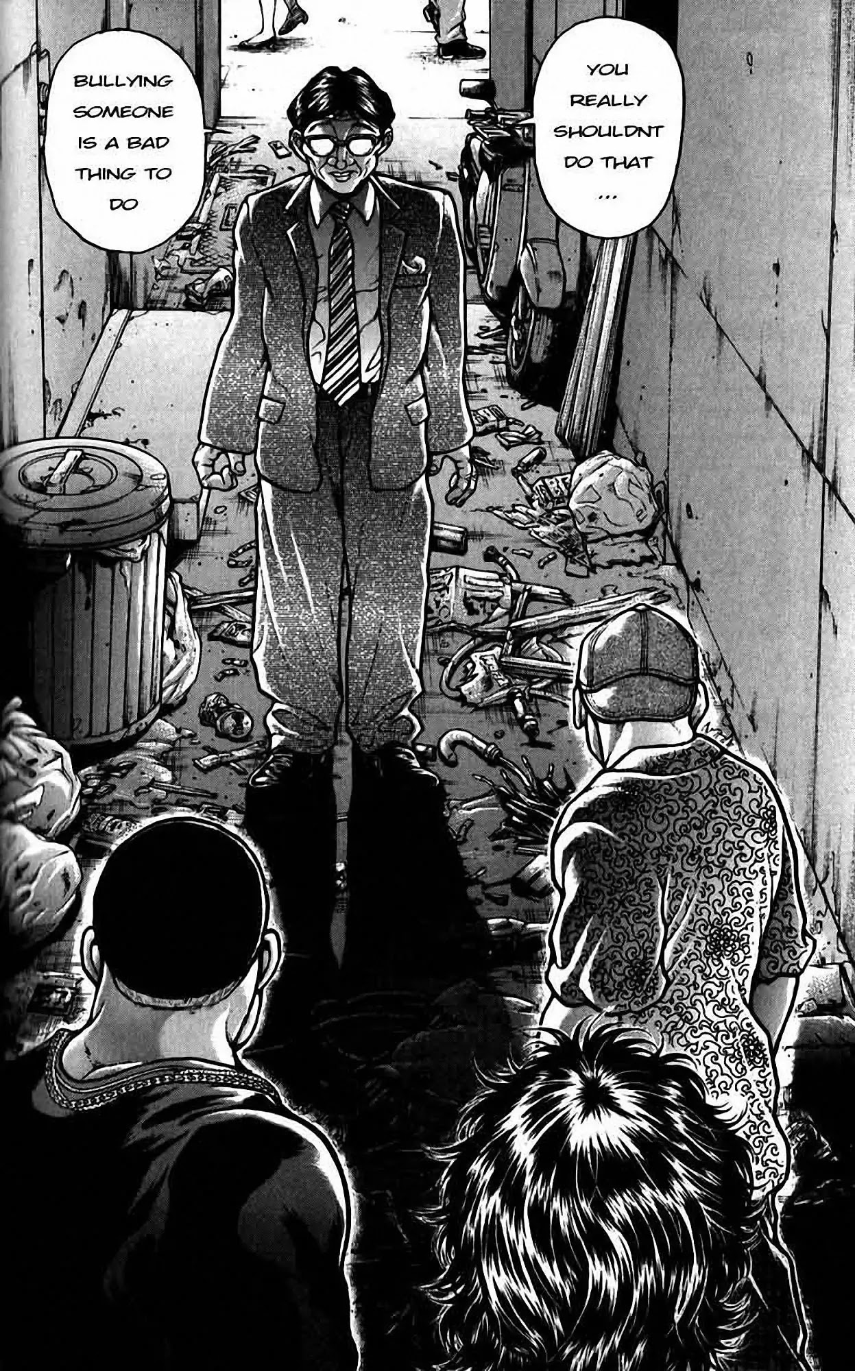 Hanma Baki Chapter 23.189 page 6 - Vol.23 Chapter 189: The love of the cunning