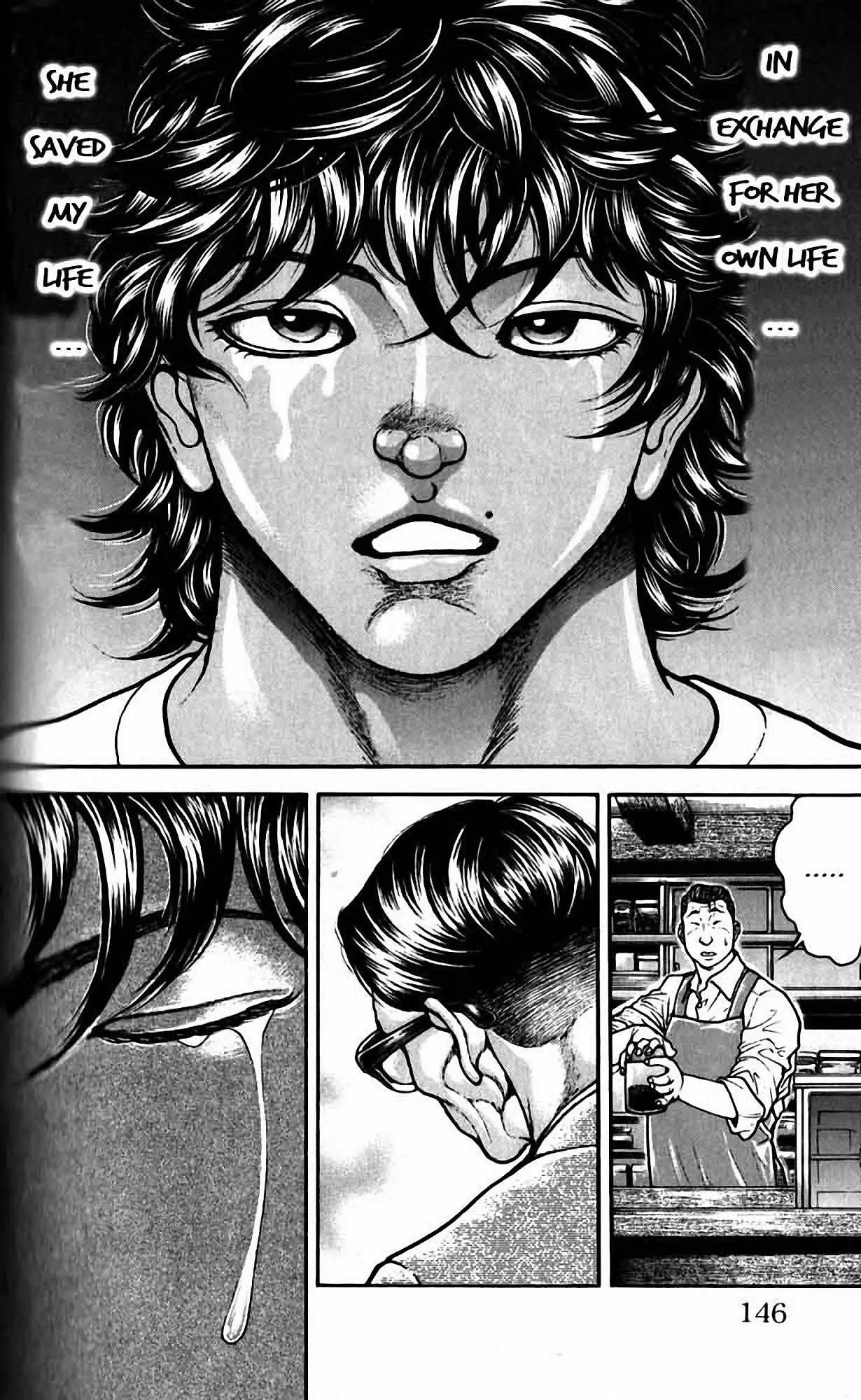 Hanma Baki Chapter 23.190 page 13 - Vol.23 Chapter 190: From those words onward