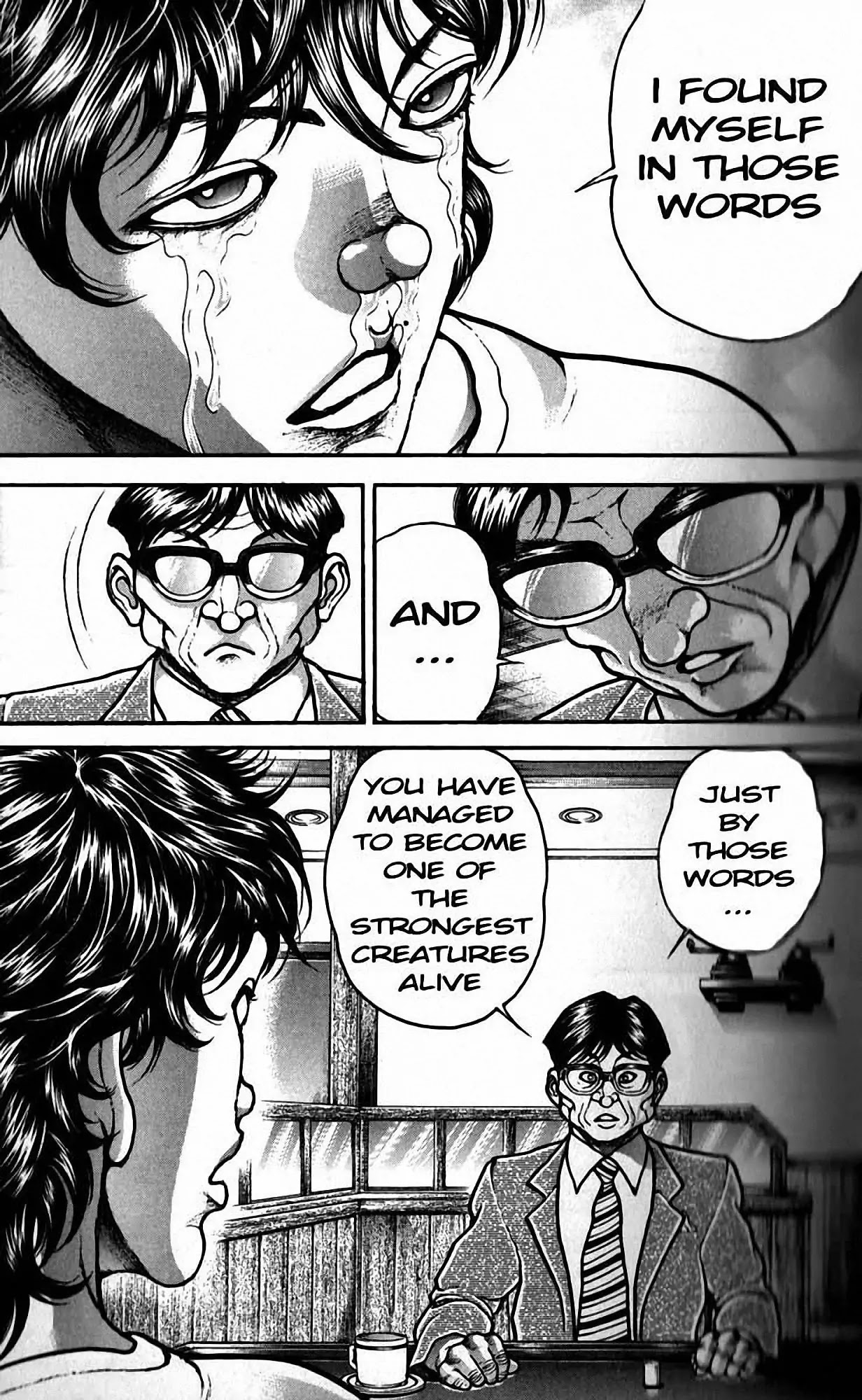 Hanma Baki Chapter 23.190 page 16 - Vol.23 Chapter 190: From those words onward