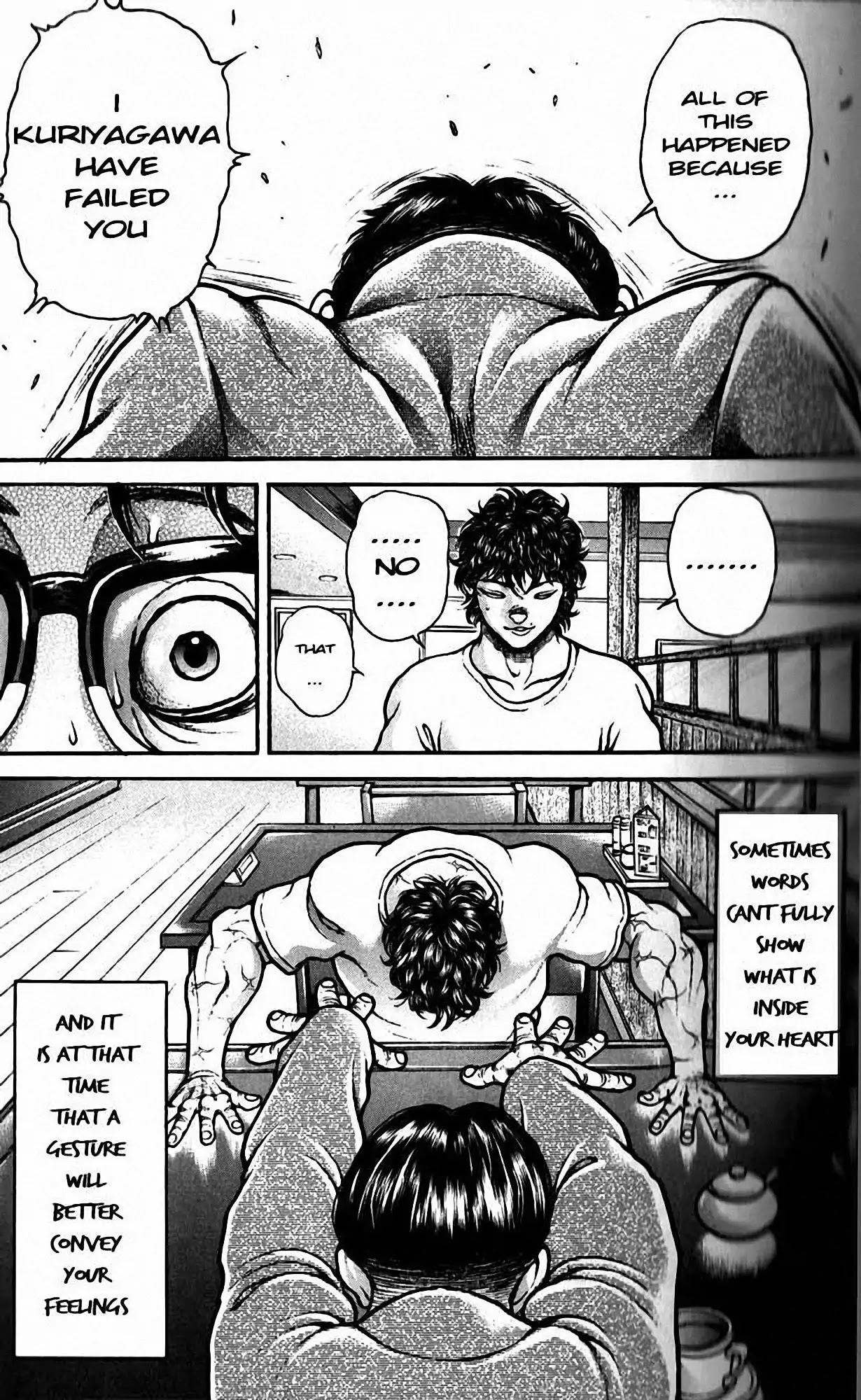 Hanma Baki Chapter 23.190 page 18 - Vol.23 Chapter 190: From those words onward