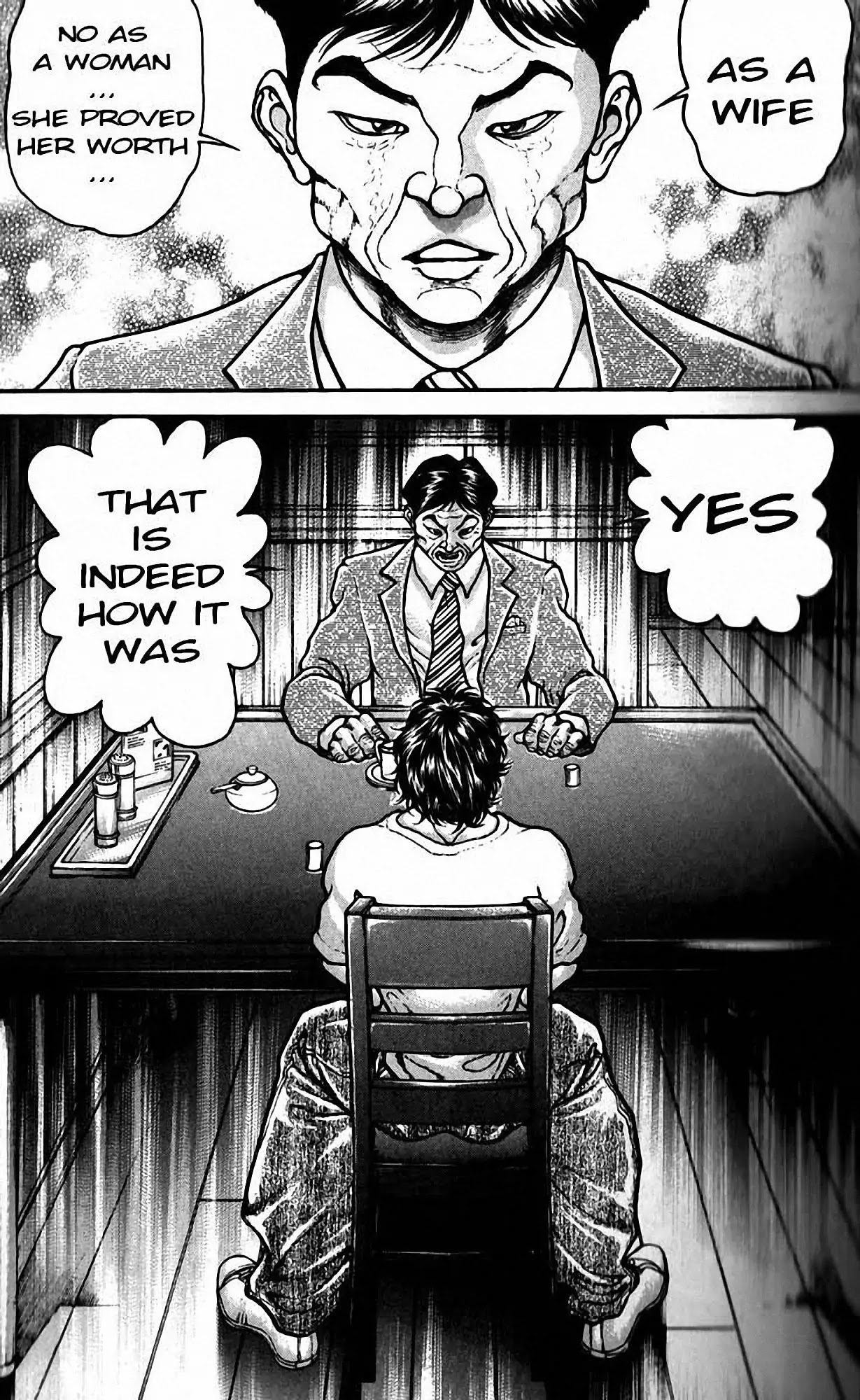 Hanma Baki Chapter 23.190 page 2 - Vol.23 Chapter 190: From those words onward