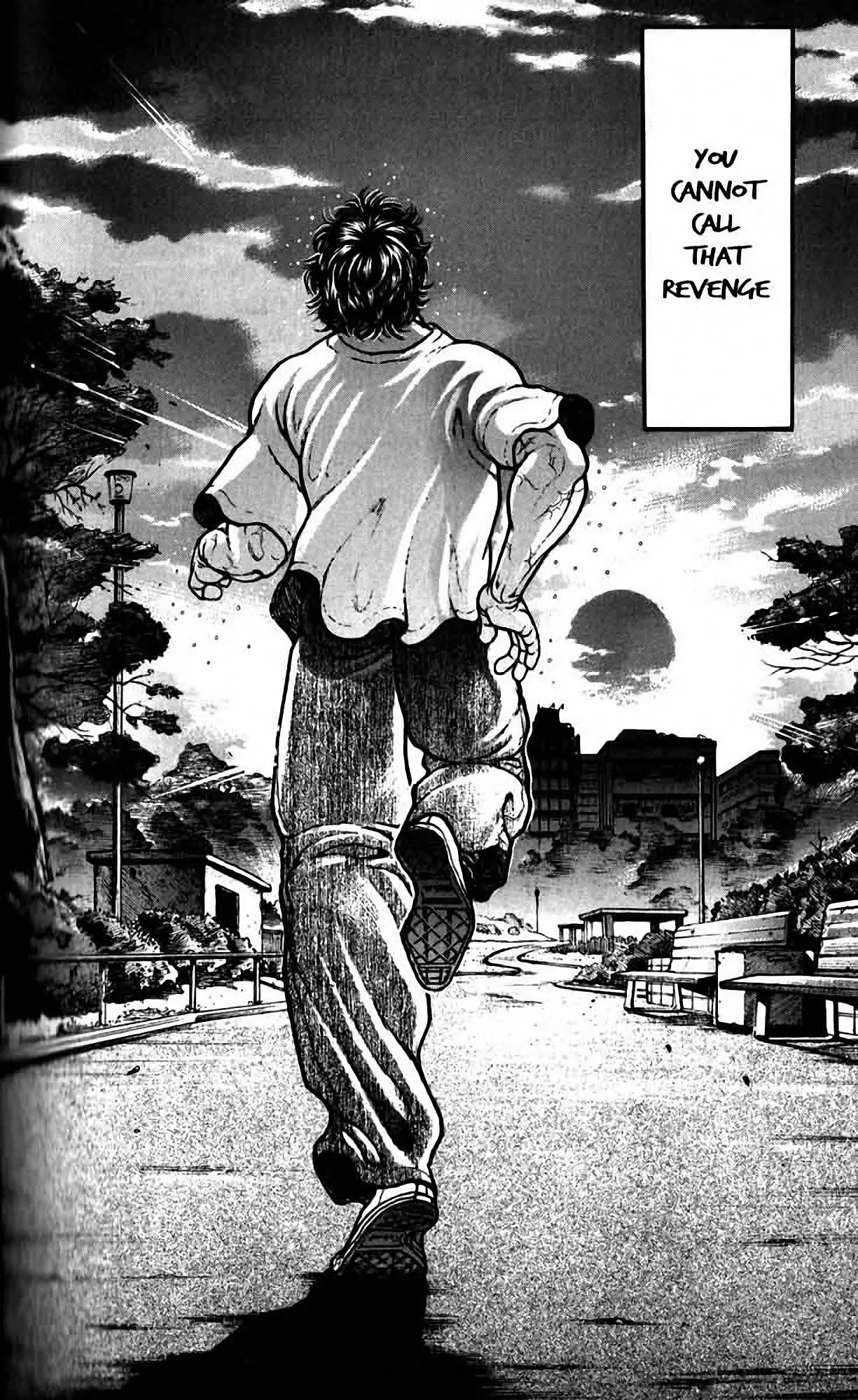Hanma Baki Chapter 23.190 page 21 - Vol.23 Chapter 190: From those words onward
