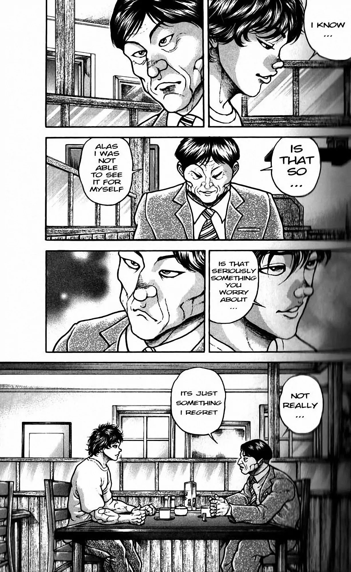 Hanma Baki Chapter 23.190 page 4 - Vol.23 Chapter 190: From those words onward